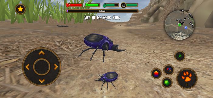 Rhino Beetle Simulator