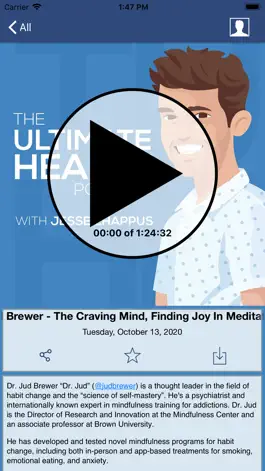 Game screenshot The Ultimate Health Podcast apk