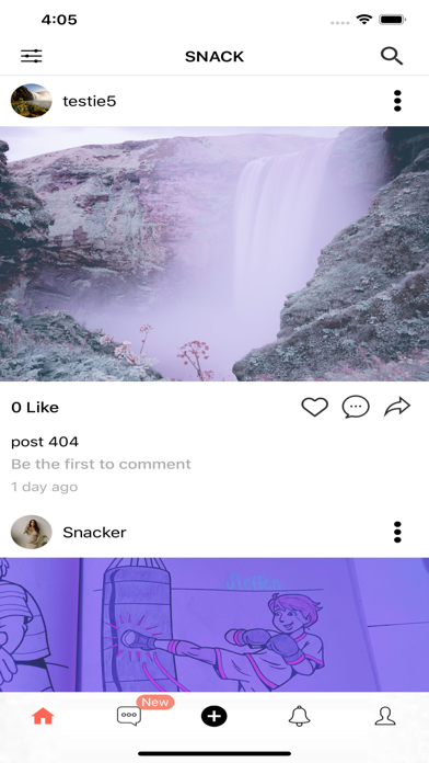 SnackApp Screenshot