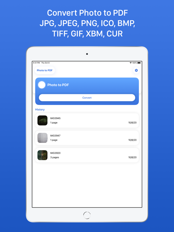 Screenshot #4 pour Photo en PDF: Image Converter