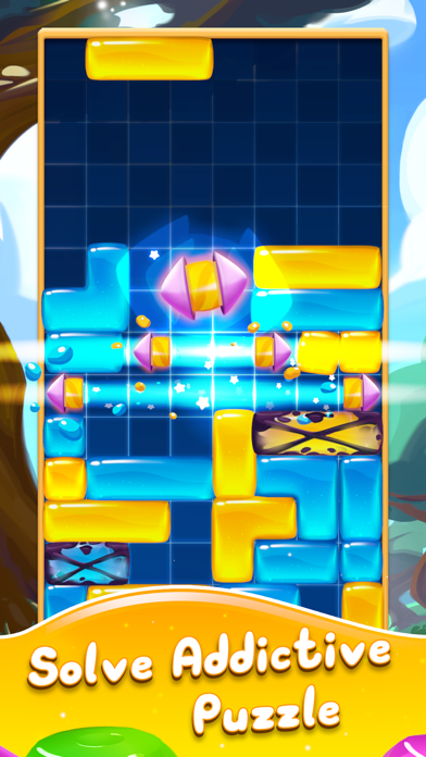 Jelly Slide Sweet Drop Puzzle Screenshot