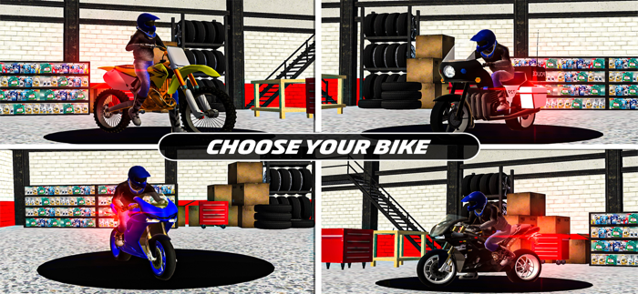 Moto Rider Highway Racer 3D
