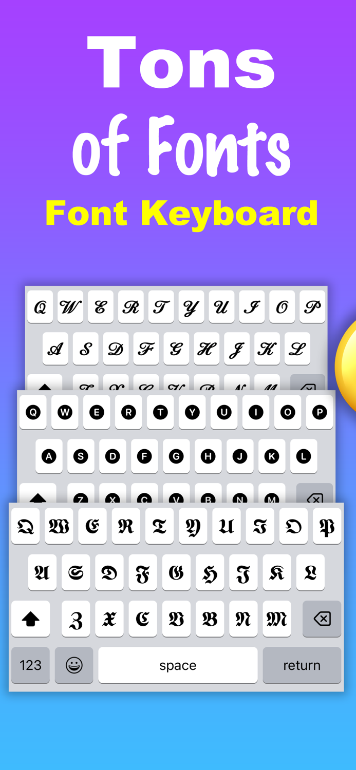 Fonts Keyboard - Text Style