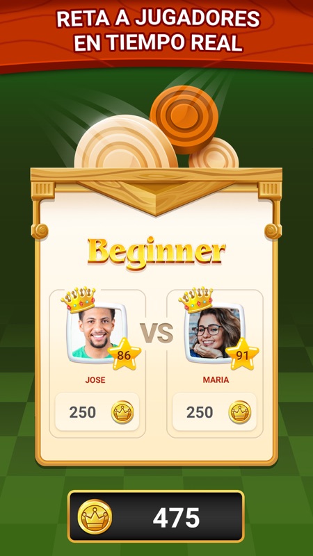 Damas: online y offline screenshot 4