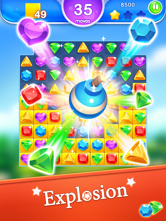 Screenshot #6 pour Jewel Blast Dragon - No Wifi