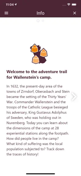 Game screenshot Erlebnisweg Wallensteins Lager hack