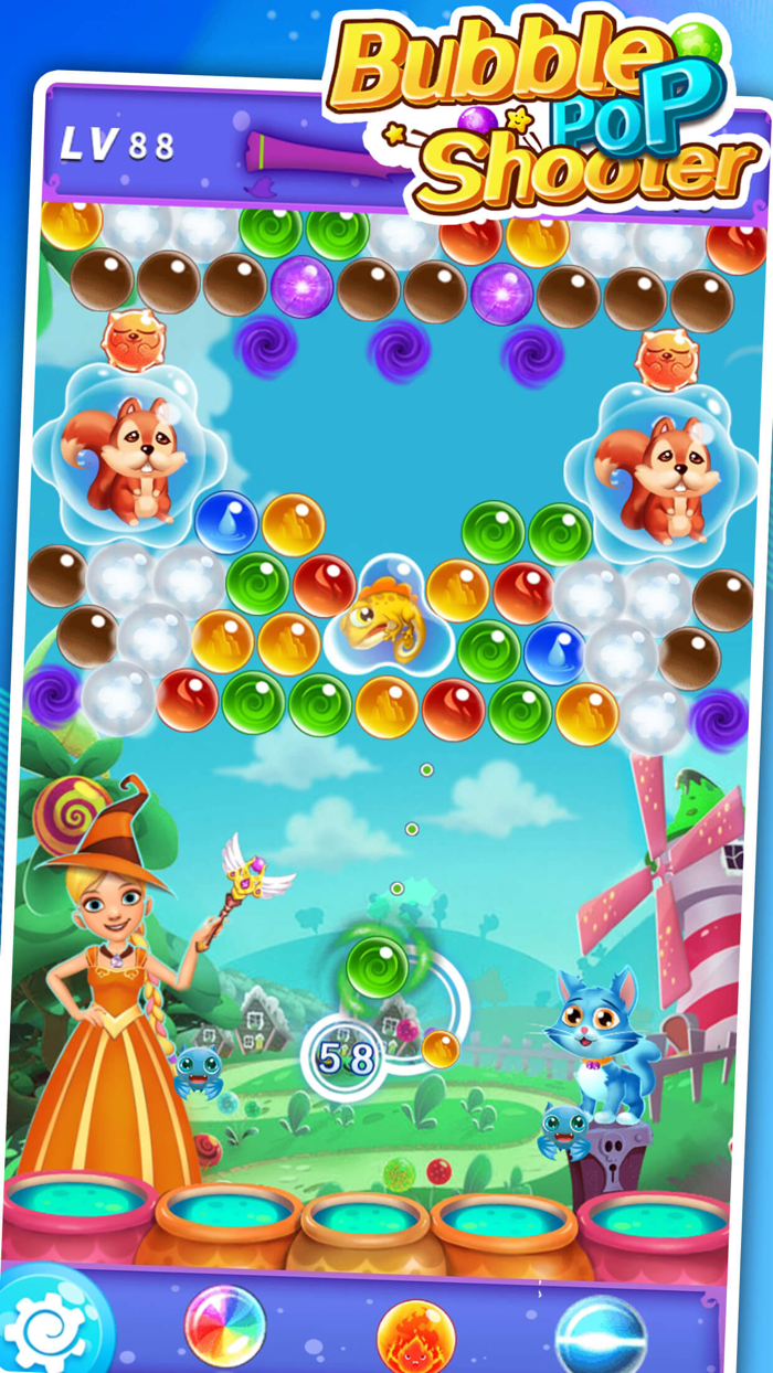 Bubble Shooter-New Pop Bubbles