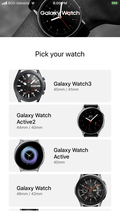 Samsung Galaxy Watch (Gear S) Screenshot
