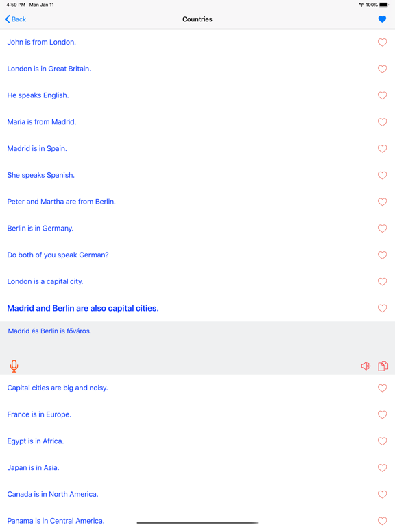 Screenshot #6 pour Learn Hungarian Offline Travel