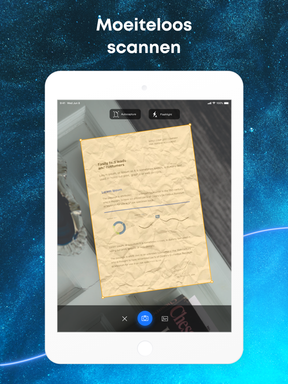 ScanMe - pdf-scanner app iPad app afbeelding 1