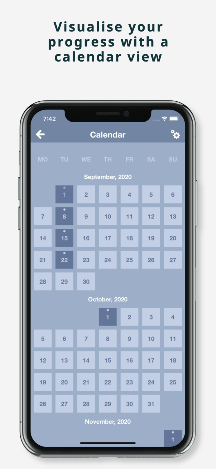 Clear Thinker Sobriety Counter