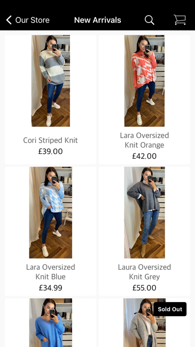 Sarah Alexandra Boutique Screenshot