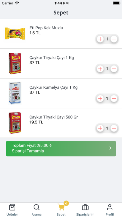Yıldırım Market Screenshot