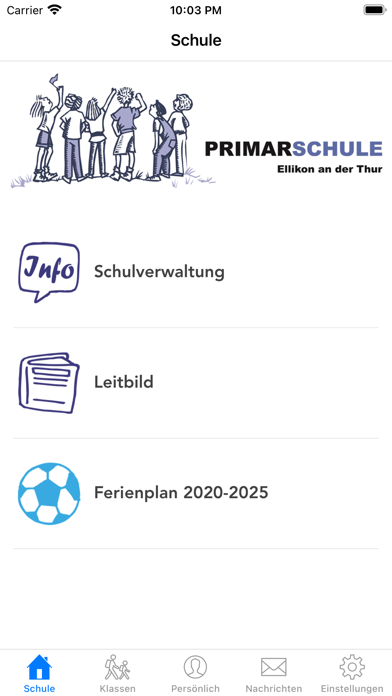 Schule Ellikon an der Thur Screenshot
