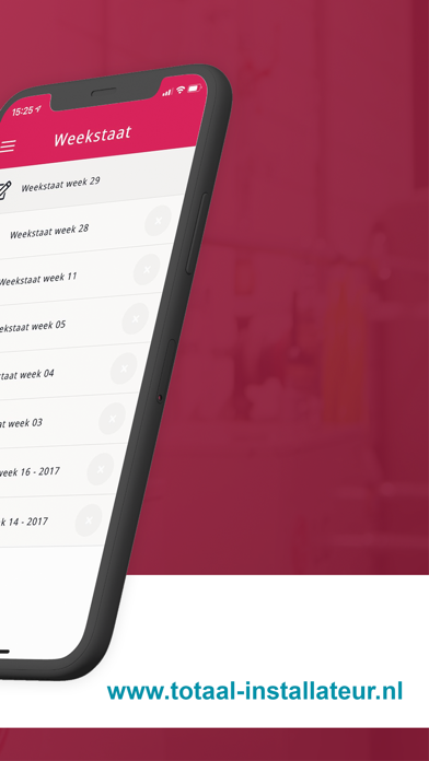 De Bruijn Installatiewerken Screenshot