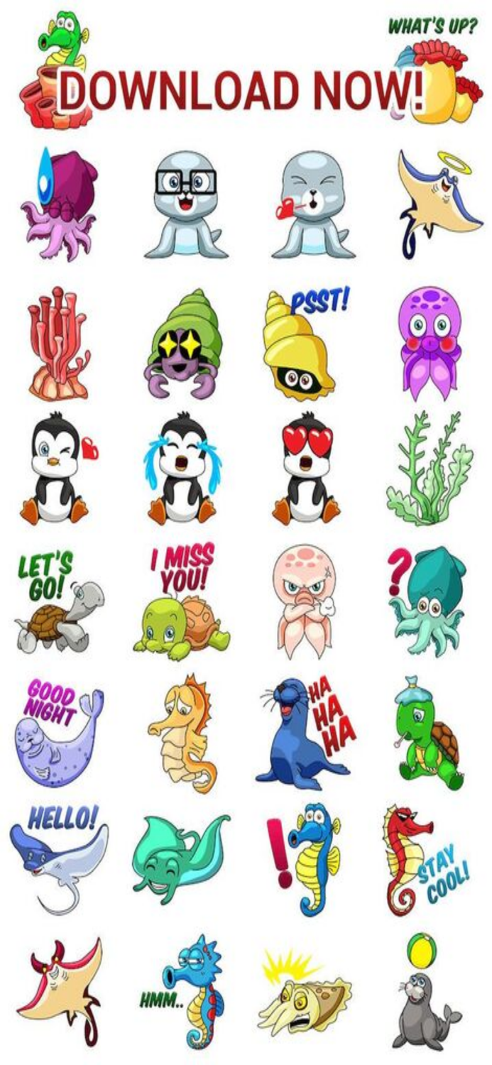Seamoji - Sea Animal Emojis