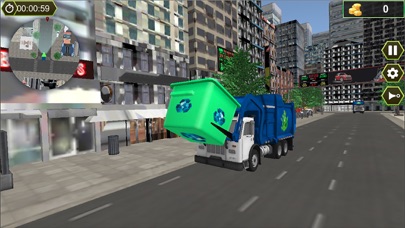 Trash Truck Driving Game Screenshot