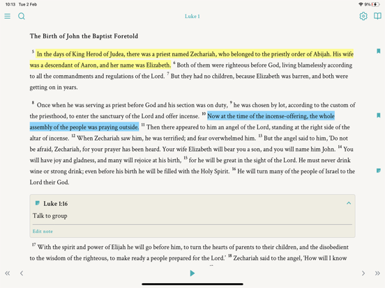 Screenshot #2 for NRSV: Audio Bible for Everyone