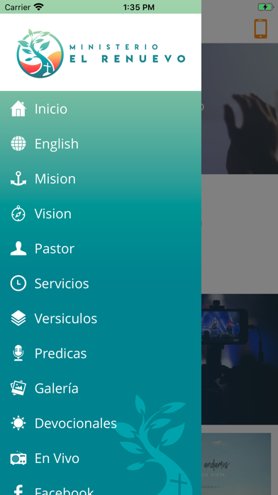 Ministerio El Renuevo Screenshot