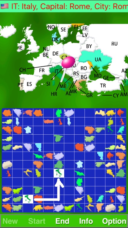 Map Solitaire - Europe screenshot-0