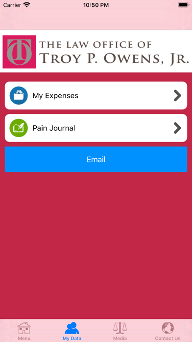 Screenshot #3 pour Troy P. Owens Injury Help App
