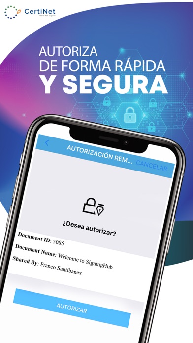FAR: Autoriza Firma Remota Screenshot