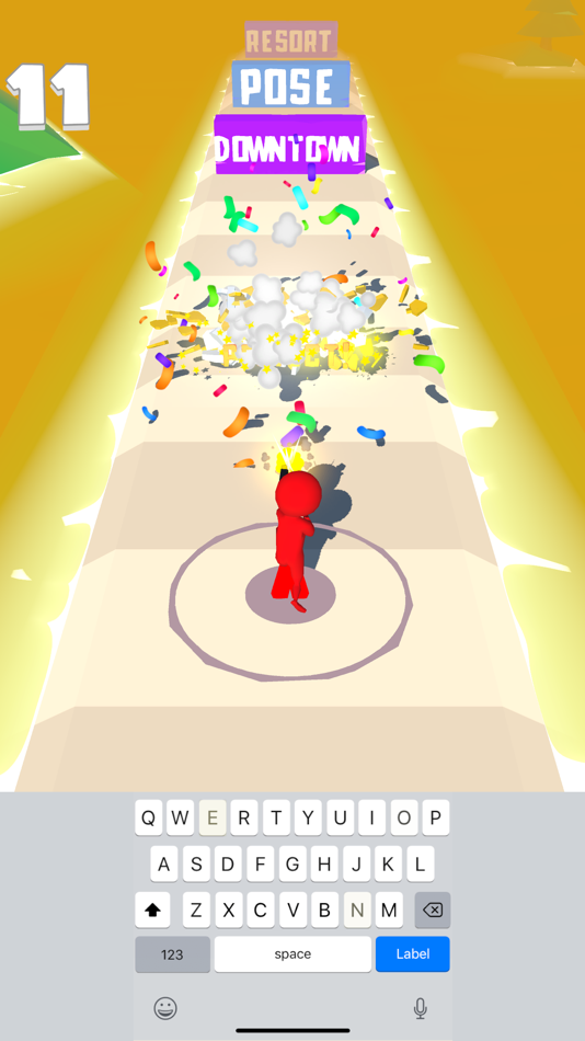 #2. WordRunner 3D (iOS) 由: 8SEC