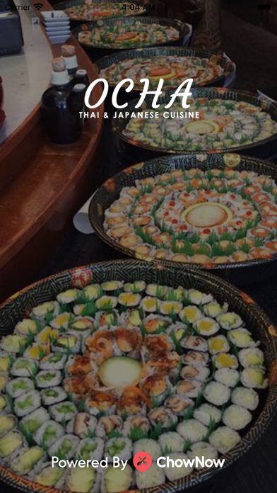 Ocha Thai & Japanese Cuisine Screenshot