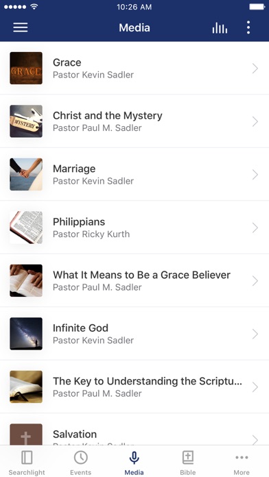 Berean Bible Society Screenshot