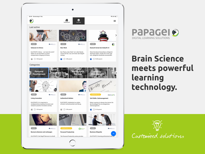 PAPAGEI - digital learning