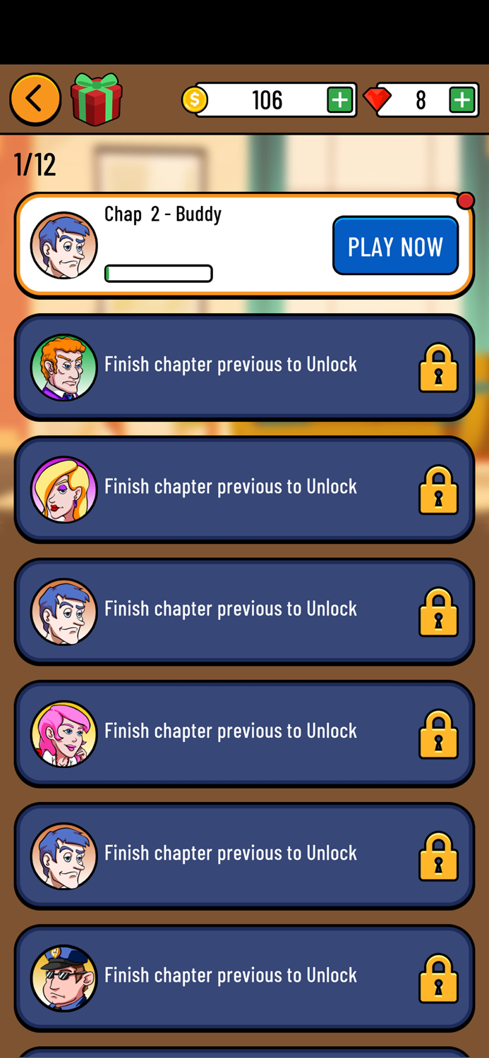 Messages Story Fun Word Game