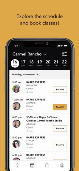 Game screenshot CarmelBarre Fitness hack