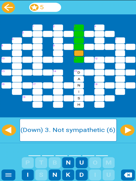 Screenshot #6 pour Easy Crossword for Beginners