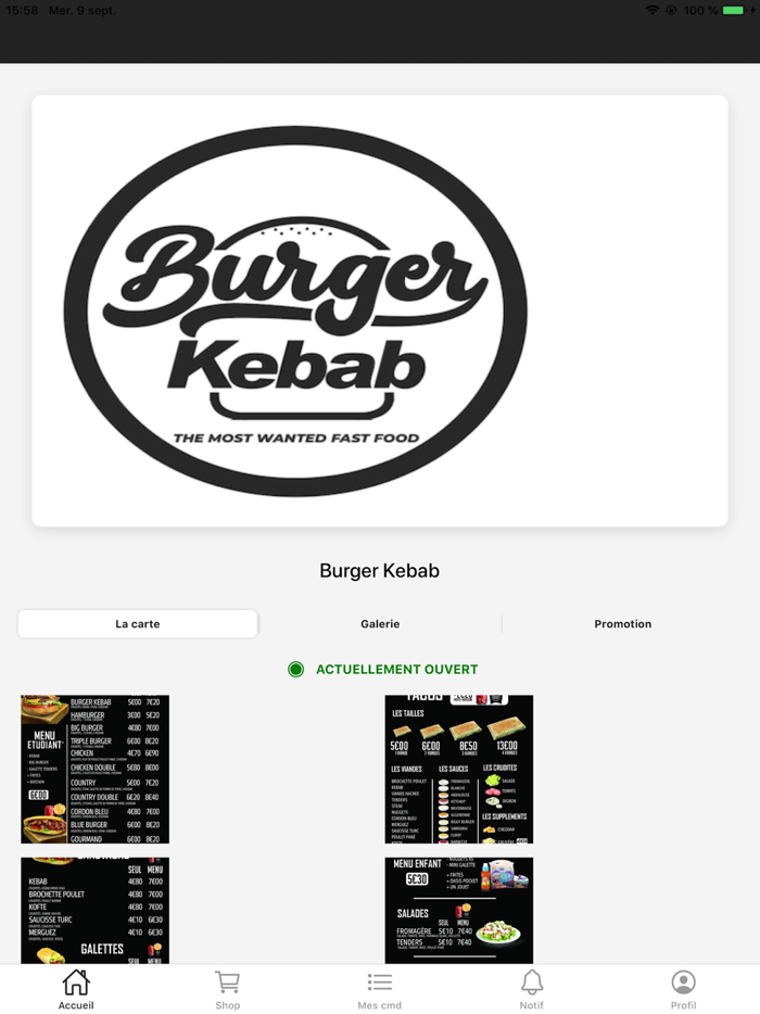 Burger Kebab