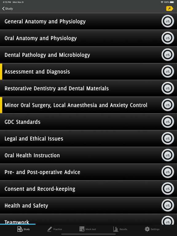 Screenshot #6 pour Dental Nurse Revision Question