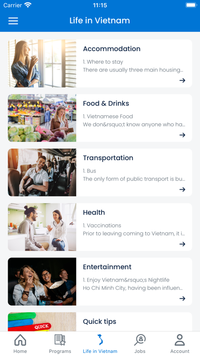 Teach in Vietnam Screenshot