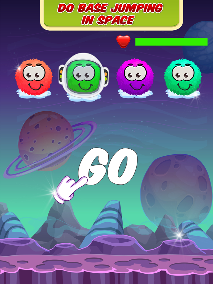 Crazy Balls Base Jumping