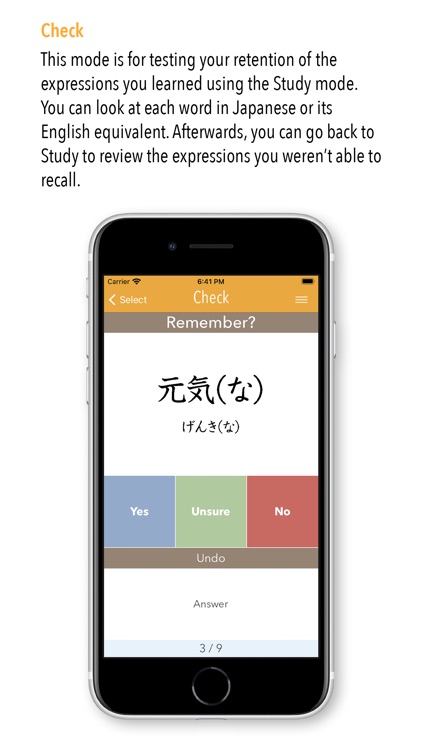 GENKI Vocab for 3rd Ed. screenshot-3