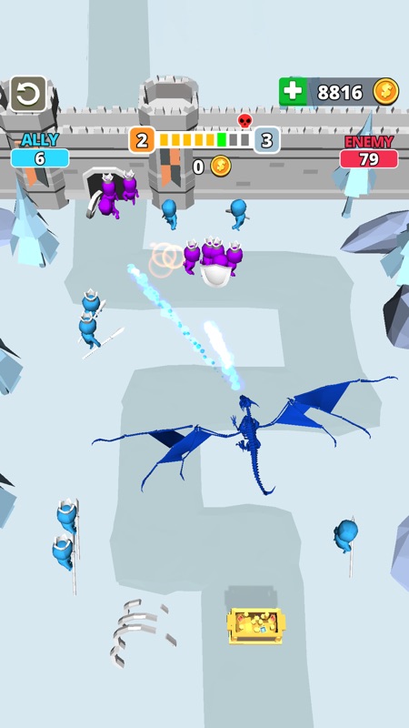 Tiny Battle - Merge Troops! screenshot 4