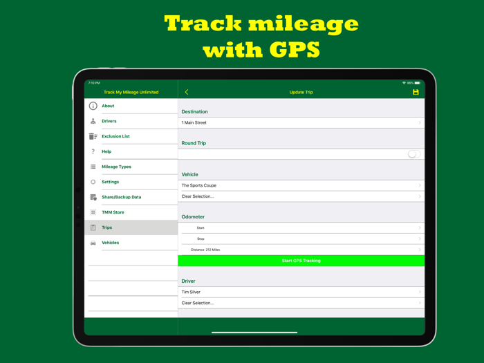 Track My Mileage Unlimited