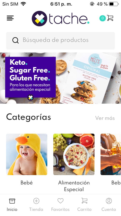 Tache Market Screenshot