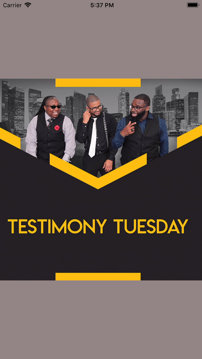 Testimony Tuesday Radio