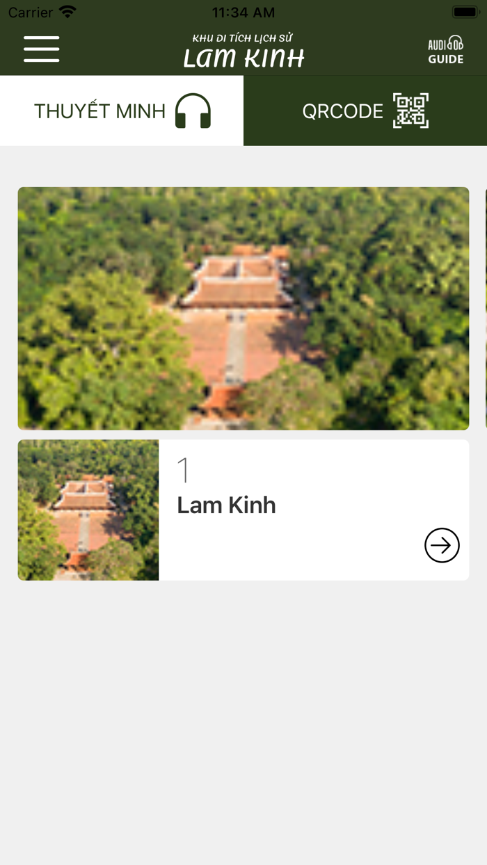 Lam Kinh Audio Guide
