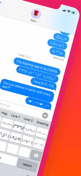 Game screenshot Cute emoji: Kaomoji apk