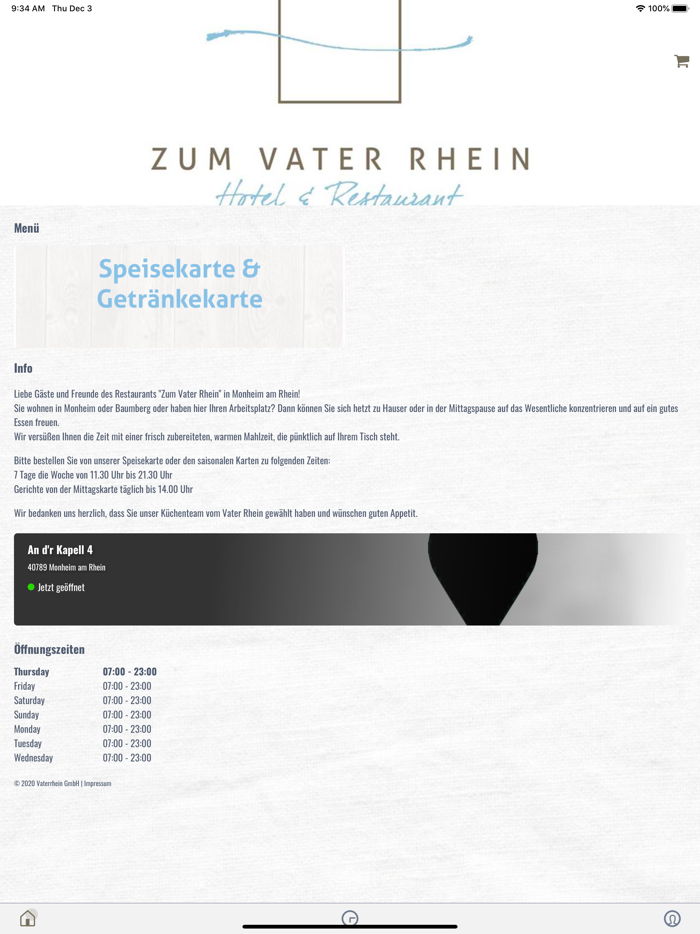 Zum Vater Rhein