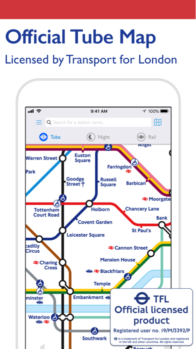 Tube Map Pro screenshot1