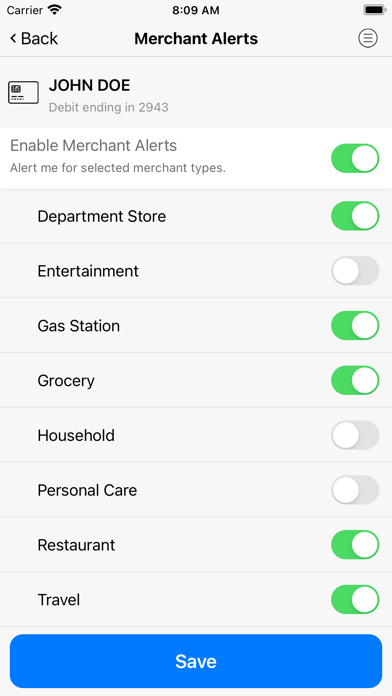 Northwest Bank Card Secure Screenshot