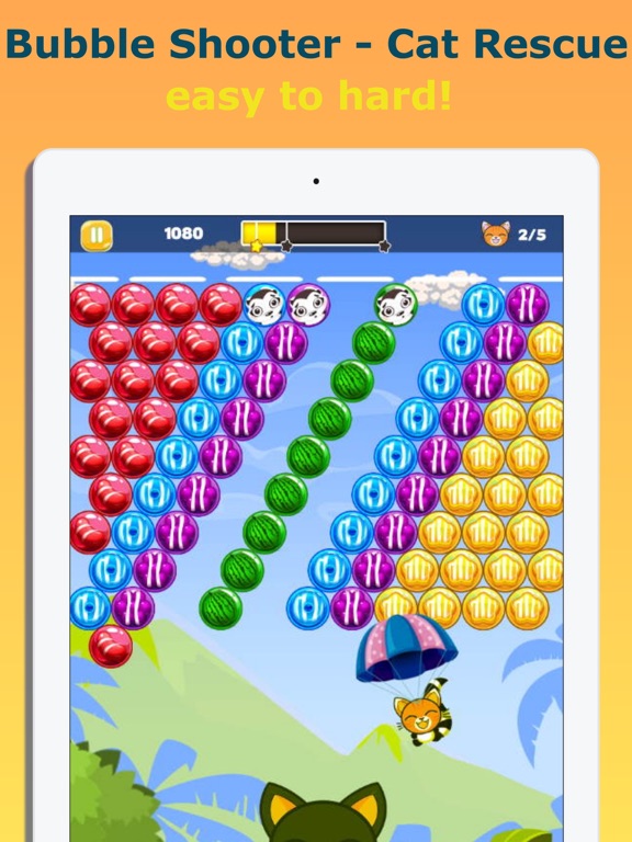 Screenshot #5 pour Bubble Shooter - Cat Rescue