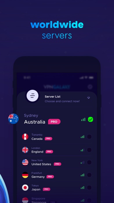 VPN Galaxy - VPN & AdBlock screenshot 3
