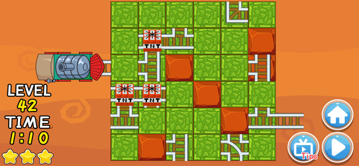 Express train rail builder